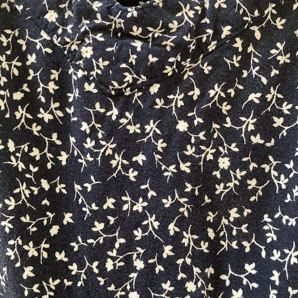 Gap Ditzy Floral Mini Dress Navy XS - Picture 4 of 5